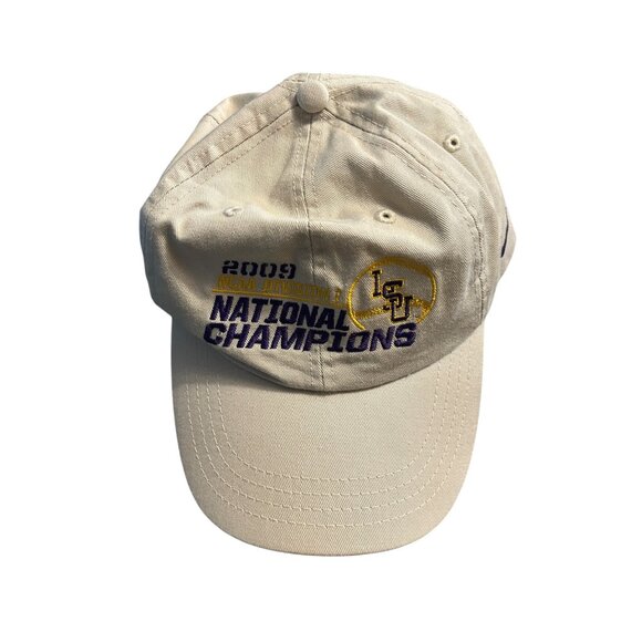 2009 NCAA Division I LSU National Champions Mens Baseball Hat Nike Official - Picture 1 of 5